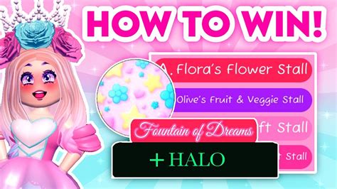 To obtain a Mermaid Halo, you must choose the correct answer from the options given at the fountain in the center of town. All Roblox Royale High Mermaid Halo answers (2022) Rewards may include XP, Diamonds, or a Mermaid Halo if you're really lucky but it should be noted that this system is based on luck, hence a Halo is not guaranteed.. 