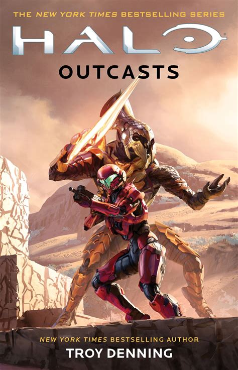 Halo outcasts. An original novel set in the Halo universe—based on the New York Times bestselling video game series!2559. Formerly one of the Covenant’s greatest and most fearsome warriors, Arbiter Thel ‘Vadam is now allied with his former human enemies while deeply entrenched in leading the Sangheili people to a new era of unification. 