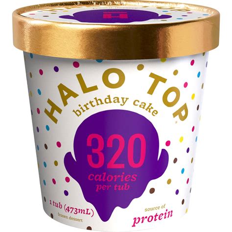 Halo top birthday cake. Feb 19, 2018 · A quick nutritional breakdown of Halo Top flavors: an entire pint has between 240 and 280 calories, depending on the flavor, with each flavor offering 24 grams of protein per pint. By comparison ... 