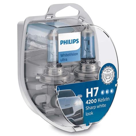 Halogenlampa PHILIPS WHITEVISION ULTRA 12V H7 55W