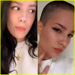 Halsey Shaves Her Head, Debuts New Buzz Cut in TikTok Video!