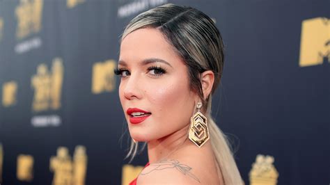 Ashley Nicolette Frangipane (born September 29, 1994), better known by her pseudonym Halsey, is an American singer/songwriter. She began writing songs at the age of 17, in 2014 signed a contract with the record company Astralwerks and released a mini-album of five songs, called Room 93.. Halsey naked