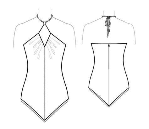 Halter Top Sewing Pattern Bootstrapfashion Designer Sewing Patterns