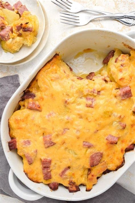 Ham and Potato Casserole (A Rich & Delicious Use of Leftover Ham!)