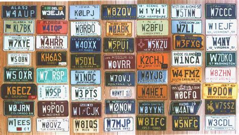 Ham radio plates - Call sign - Wikipedia