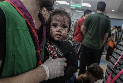 Hamas says Israeli airstrike on Gaza hospital kills hundreds, as Biden heads to Mideast