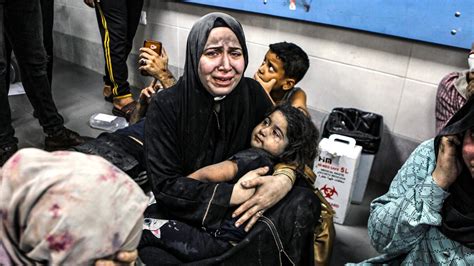 Hamas-run Health Ministry says Israeli airstrike on hospital kills hundreds