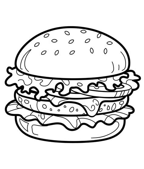 Hamburger Coloring