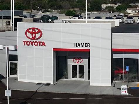 Hamer toyota dealer. Aug 9, 2023 · Just after 9:10 a.m., first responders were called to Hamer Toyota in the 11000 block of Sepulveda Boulevard, near the intersection of San Fernando Mission Road, in the Missions Hills area. 