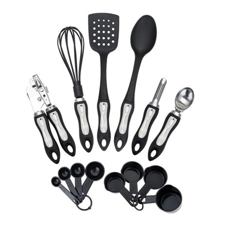 Hamilton Beach 14-Piece Black Utensil Set - Lowe