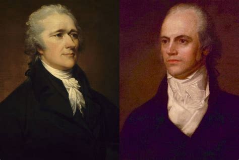 Hamilton and burr. The Hamilton-Burr feud was on–big time. 4. Hamilton made Burr a political exile. After the 1800 election, Hamilton didn’t let the feud with Burr drop. Jefferson also ignored Burr as his vice president, and he made it clear that under new election rules, there was no way Burr was going on the 1804 ticket. Hamilton then worked to defeat Burr ... 