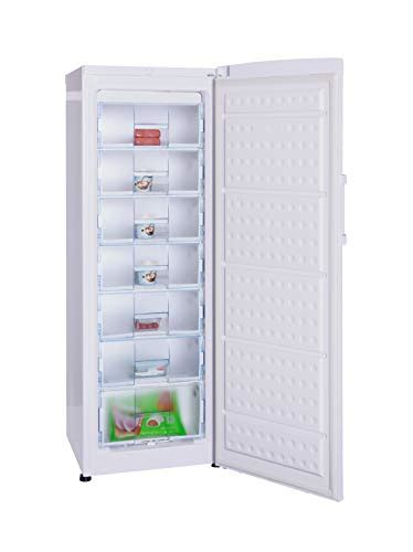 Hamilton Beach HBFRF1115 11-Cubic Feet Upright Freezer. $699.99. Amazon. Buy Now. Save to Wish List. The freezer is energy-efficient, comes with adjustable leveling legs so it can be placed anywhere in your home, and the acrylic drawers are easy to clean and carry thanks to the built-in handles.. 