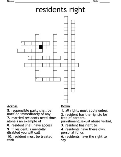 Hamilton resident crossword clue