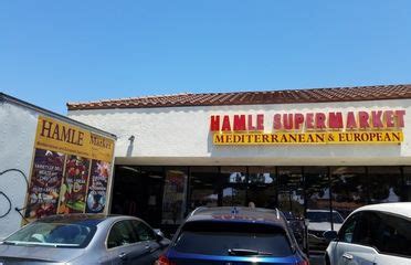 Hamle mediterranean market. Hamle Super Market. 9895 Warner Ave, Fountain Valley, California 92708 USA. 124 Reviews View Photos $ $$$$ Budget. Open Now. Fri 8a-8p Independent. Credit Cards Accepted. Add to Trip. Edit Place; Force Sync. Remove Ads. Learn more about this business on Yelp. Reviewed by Kal S. April 18, 2023 ... 