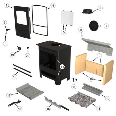 Hamlet Solution 7 Stove - Spares and Accessories