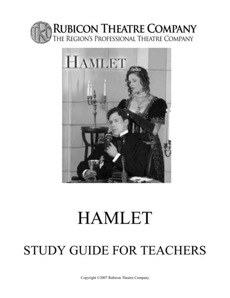 Hamlet ap study guide teacher copy. - Trigonometria y geometria analitica - 4 edicion.