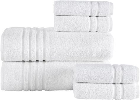 Hammam Linen Bath Sheet Towels 6 Pieces Bundle Includes: 2 Luxury …