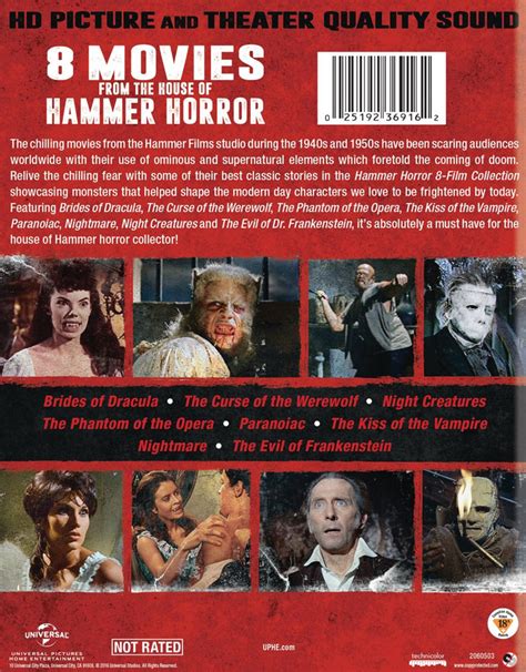 Hammer Horror 8-Film Collection [Blu-ray]