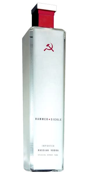 Hammer and sickle vodka. I cannot imagine anyone is feeling very patriotic right now. If there is one thing that we can all agree on, it’s that things suck really bad in the USA, and celebrating America f... 