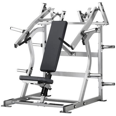 Hammer strength incline press. The Hammer Strength Select Chest Press is a fundamental part of the strength training progression. The pressing arm adjusts in five positions for multiple ranges of motion. The 22 pieces in the Hammer Strength Select line provide an inviting introduction to Hammer Strength equipment. 