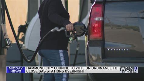 Hammond to vote on proposal to close gas stations overnight to curb crime