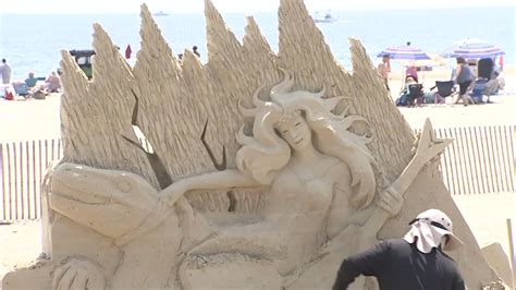 Hampton Beach hosts 23rd annual sandcastle contest