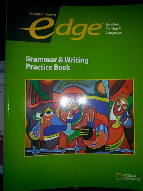 Hampton Brown Edge Grammar Writing Practice