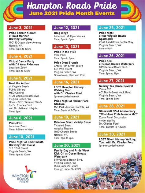 Hampton Roads Calendar Of Events