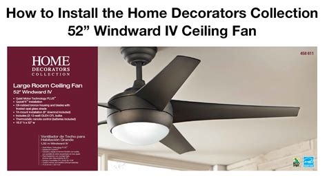 Hampton bay ceiling fan manual windward iv 52 inch. - Coll o crimp t 400 repair manual.