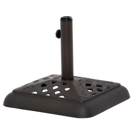 Requires an umbrella base (sold separately) For easy upkeep, 