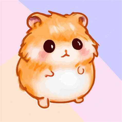 Hamster Cute Drawing