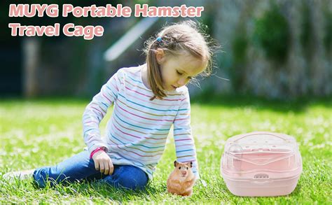 Hamster carrier.  Description: Spacious And Comfortable Design: This Guinea Pig...