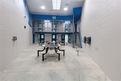 Hancock county jail.  Institutional work details include inside and outside mainten...