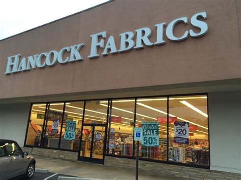 Hancock fabrics. Apr 3, 2016 · Buy at photos.djournal.comHancock Fabrics has started closing its remaining 185 stores. Great American Group bought the rest of the Hancock stores at a bankruptcy auction Tuesday. 