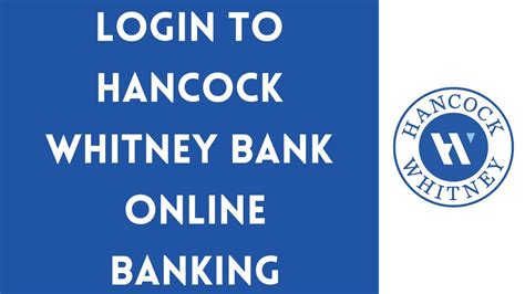 Hancock whitney bank checking account. Your account nickname, last 4 digits of your account number and balance will be available at the bottom of the login page. Call Us at 1-800-448-8812 Go to hancockwhitney.com 