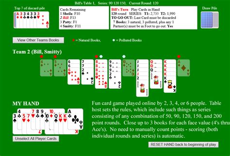 Hand And Foot Card Game How Many Decks Hand And Foot Score Card By