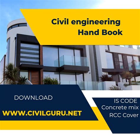 Hand Book Of Civil Engineering