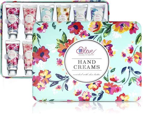 Hand Cream Gift Set - Body & Earth 6 Pack Moisturizing Hand Cream ...