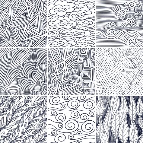 Hand Drawing Patterns