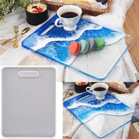 Hand Making Coaster Fruit Plate Silicone Mold Epoxy Resin ... - eBay