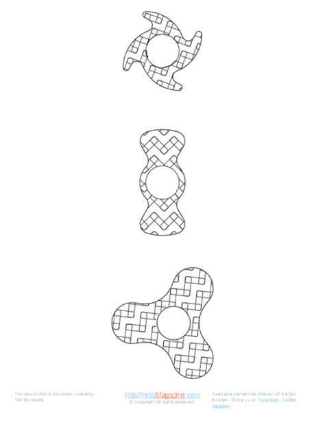 Hand Spinner Template