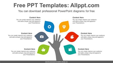 Hand Tree Leaves Powerpoint Diagram Template Hand Tree Leaves Powerpoint Diagram Template