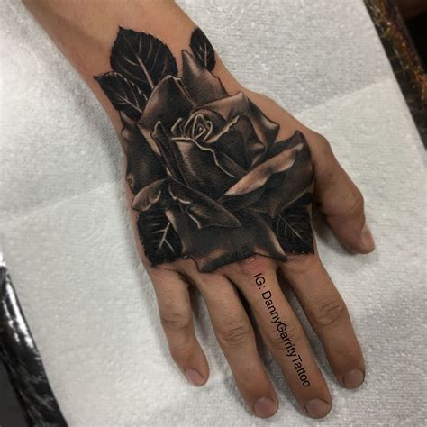 Hand piece tattoo black and grey realism Black tattoos, Black and