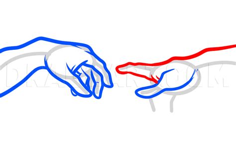 Hand reaching out sketch drawing.Easy tutorial.step by step. YouTube