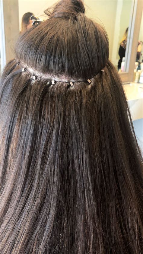 Hand tied extensions near me. Hand-Tied. LASTS BETWEEN 8-12 WEEKS. ... We offer halo, clip-in, kerafusion bond, hand-tied, and tape-in extensions at Extension Bar. When can I wash my hair after extensions. You should wash your hair no sooner than 24-48 hours after your treatment. Use the hair care products recommended by your stylist ... 