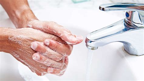 Hand washer. Step-by-step guide. To wash the hands, follow the simple steps in the diagram above. For a more in-depth guide to hand washing, follow these steps: Wet your hands with plenty of clean... 