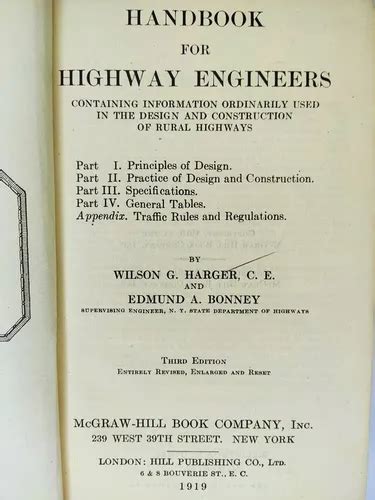 Handbook For Highway Engineers