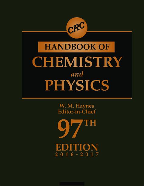 Handbook Of Chemistry And Physics pdf - Web Education