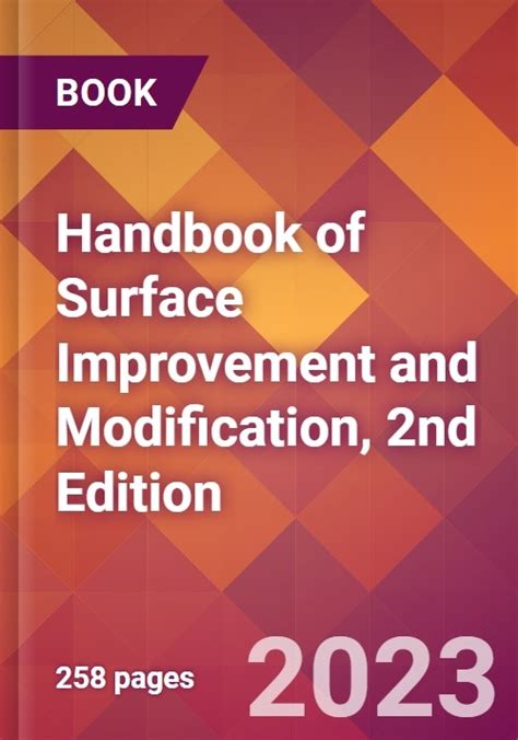 Handbook Of Surface Improvement And Modification