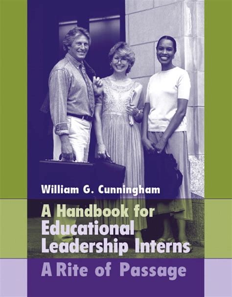 Handbook for educational leadership interns a rite of passage. - Normas de la inspección general de justicia.